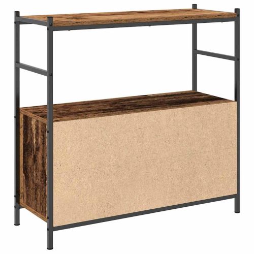 Рафт за книги 80 x 30 x 78,5 см Инженерна дървесина Димян дъб