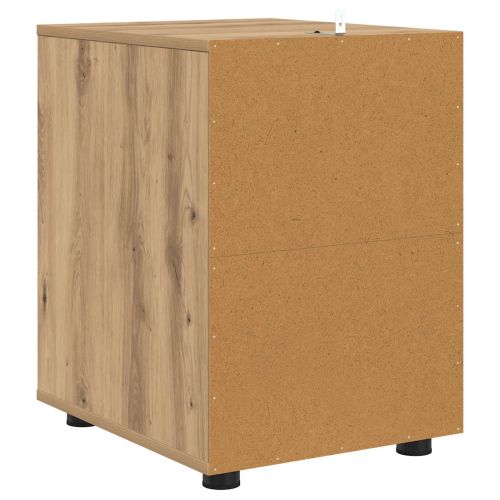 Шкаф за съхранение 40 x 48 x 57 см Инженерна дървесина Дъб
