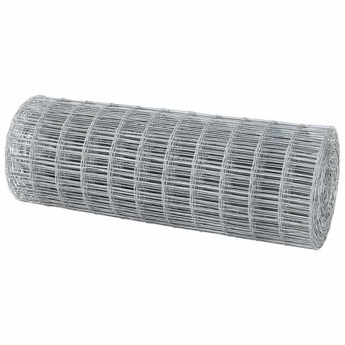 Европейска ограда 0,4 x 50 м Желязо с PVC покритие