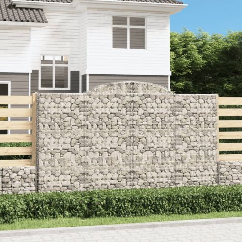 Габионни кошници арка 8 бр 300x50x180/200 см поцинковано желязо