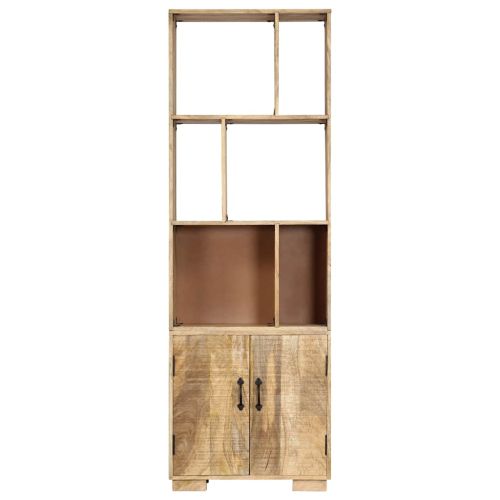 Етажерка за книги, 60x35x180 см, мангово дърво масив