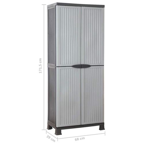 Пластмасов шкаф 68x39x171,5 см