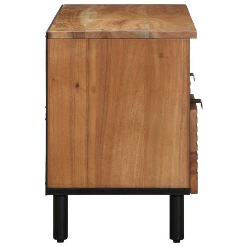 ТВ шкаф Solid Acacia Wood 100 x 33,5 x 46 см