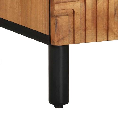 ТВ шкаф Solid Acacia Wood 100 x 33,5 x 46 см