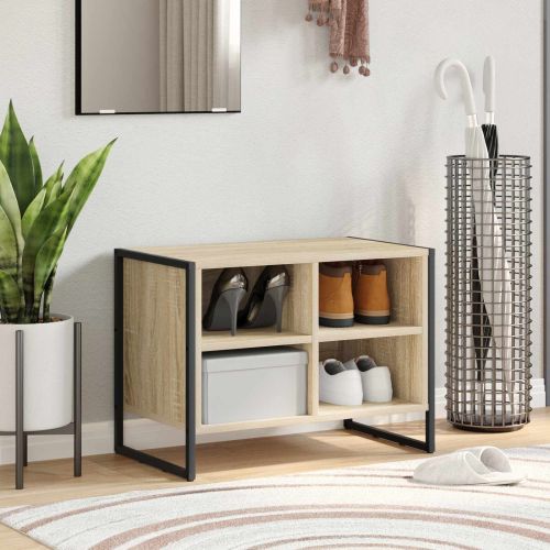 Шкаф за обувки 60 x 35 x 44 см Инженерна дървесина Сонома