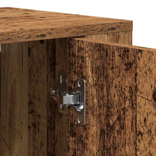 Висок шкаф Старо дърво 80 x 33 x 150 см Инженерна дървесина