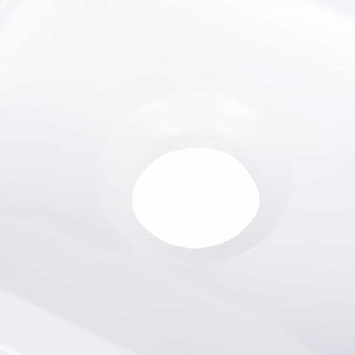 Мивка за баня, 400x220x90 мм, SMC, бяла