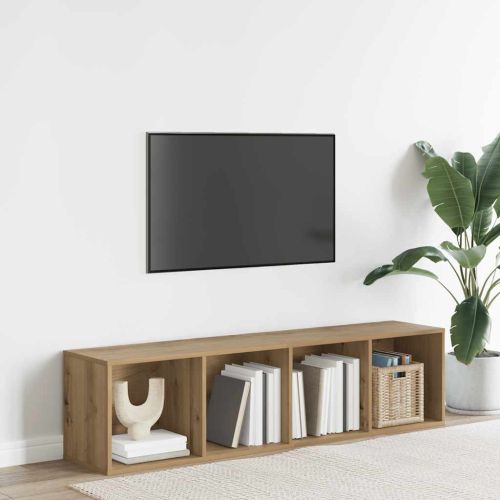 Шкаф за книги/TV шкаф 36x30x143cm Инженерна дървесина