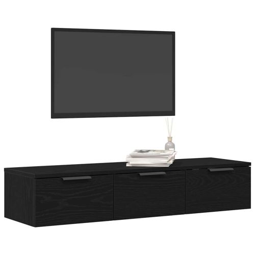Стенен шкаф Черния дъб 102 x 30 x 20 см Инженерна дървесина