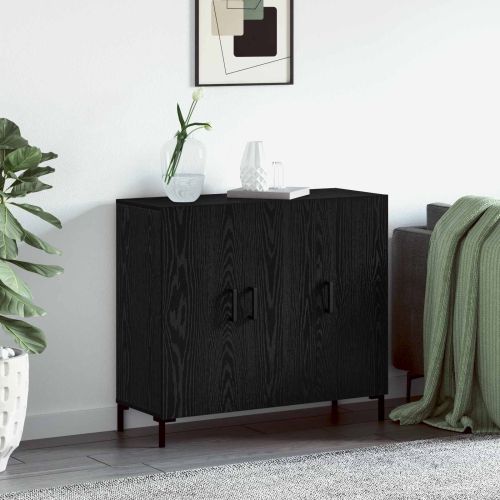 Служебен шкаф Черния дъб 90 x 34 x 80 см Инженерна дървесина