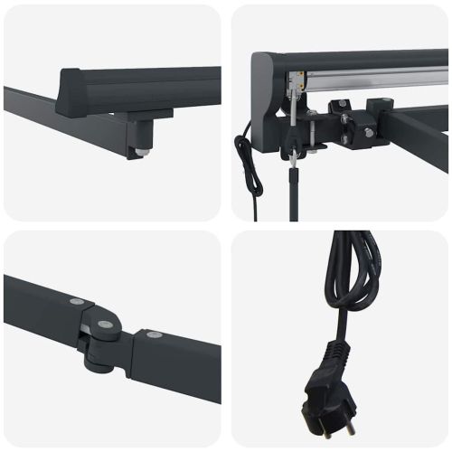 Electric Awning Frame 3 x 2.5 m Антрацит