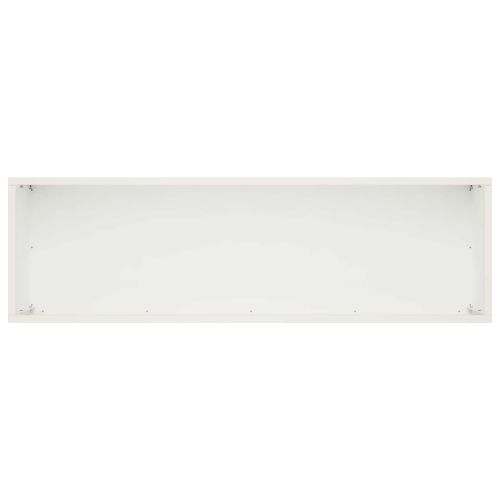 Градинска саксия 2 бр. Бяло 80 x 30 x 30 см