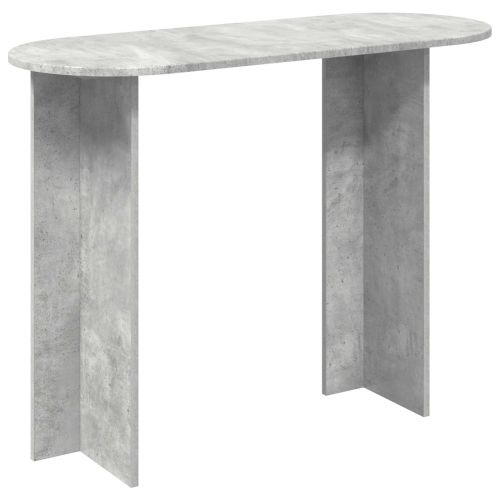 Конзолна маса Бетонно сиво 100 x 39,5 x 75 см