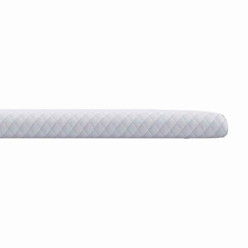 Топер за матрак от мемори пяна 100 x 200 cm Thick Меко Бяло