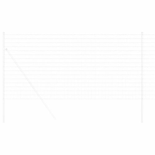 Европейска ограда 1,2 x 25 m Желязо с PVC покритие