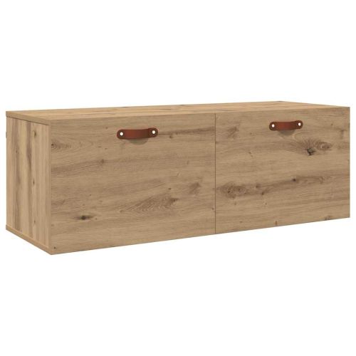Стенно шкафче 100 x 36,5 x 35 cm Инженерна дървесина Дъб