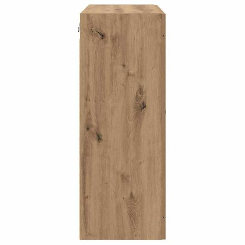 Стенно монтиран шкаф 2 бр. Дъб 69,5 x 34 x 90 см