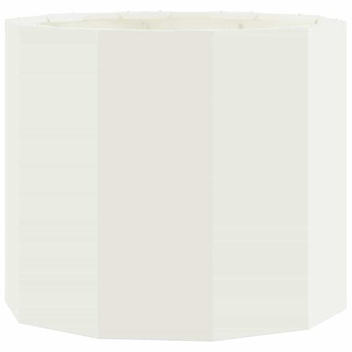 Кашпа Бяло 60 x 60 x 50 см Стомана
