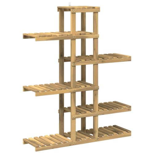 Стойка за растения Бяло 93 x 25 x 114,5 см