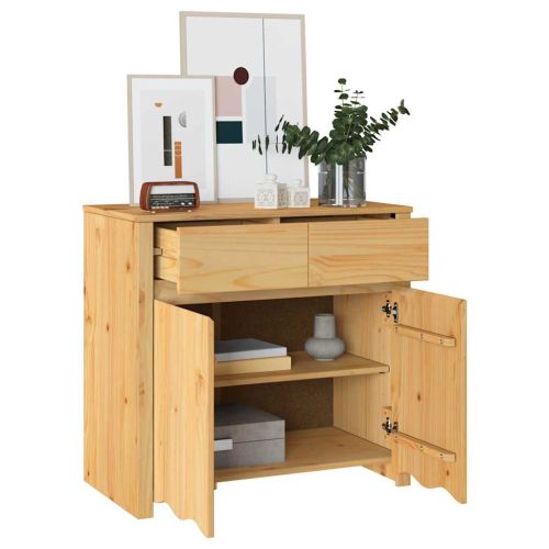 Служебен шкаф с чекмедже Drammen Дъб 79 x 43 x 75.5 см