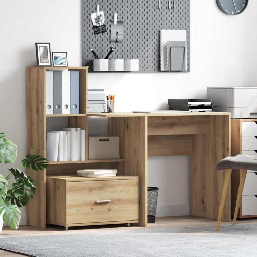 Чекмеджетен шкаф 55 x 45 x 31 см Дъб