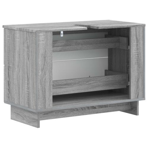 Шкаф за мивка в баня EDE Сив Сонома 82 x 41 x 59 см