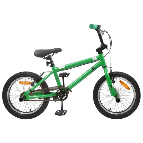 BMX Велосипед 20 инча за деца над 9 години Зелено