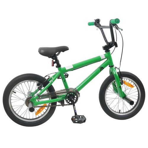 BMX Велосипед 20 инча за деца над 9 години Зелено