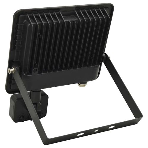 LED прожектор със сензор, 50 W, топло бяло
