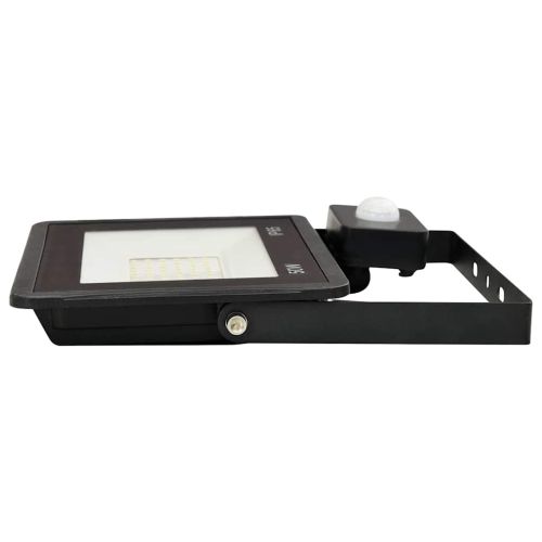 LED прожектор със сензор, 50 W, топло бяло