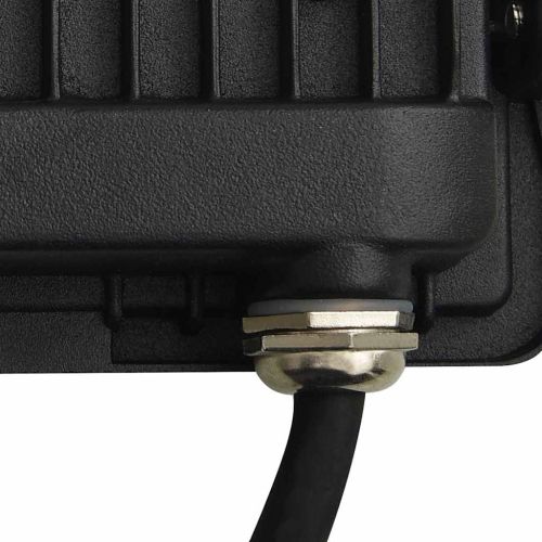 LED прожектор със сензор, 50 W, топло бяло
