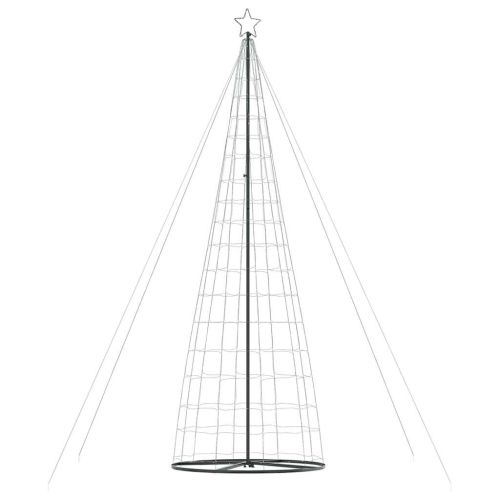 LED коледна елха 1534 светодиода синьо 500 см
