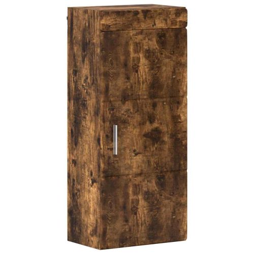 Банен стенен шкаф TULUM Опушен дъб 37 x 24,5 x 86 см