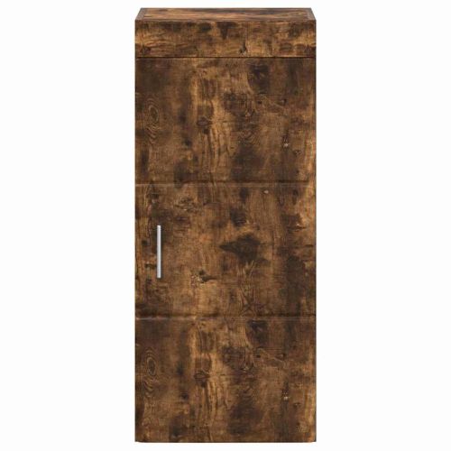 Банен стенен шкаф TULUM Опушен дъб 37 x 24,5 x 86 см