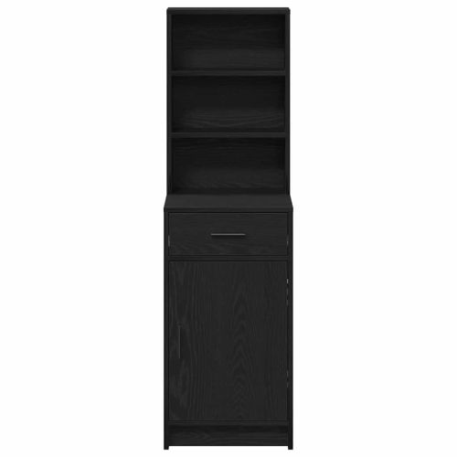 Висок шкаф Черния дъб 41 x 40 x 135 см Инженерна дървесина