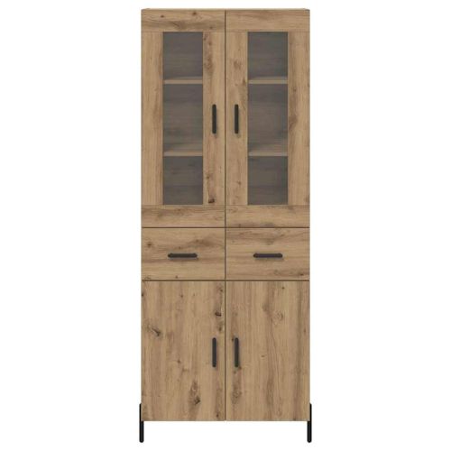 Висок шкаф Дъб 69,5 x 34 x 180 см Инженерна дървесина