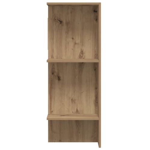 Шкаф за антре, дъб артизан, 97,5x37x99 см, инженерно дърво