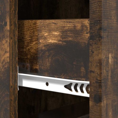 Чекмеджетен шкаф Опушен дъб 33 x 34,5 x 87 см