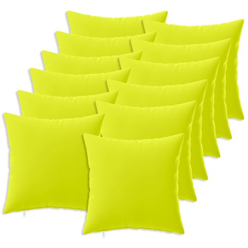 Калъфка за възглавница 12 pcs HEERLEN Яркозелено. 45 x 45 cm