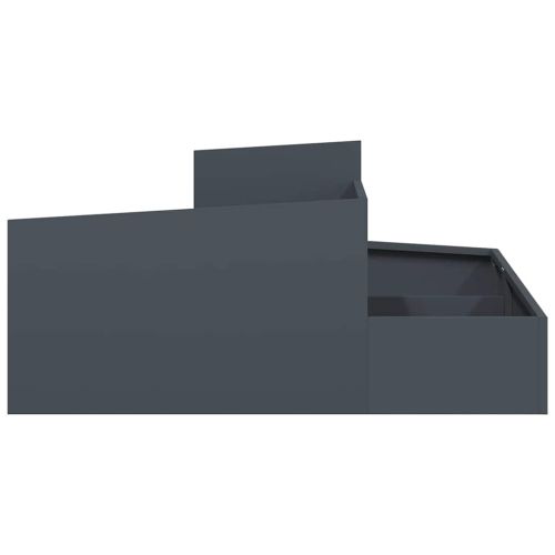 Градинска саксия Антрацит 100 x 100 x 50 cm