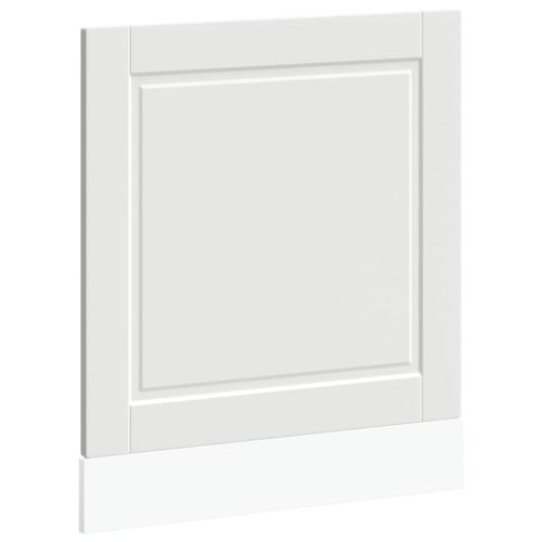 Панел за съдомиялна машина, Porto, бял, 60x1,5x57см, инженерно дърво