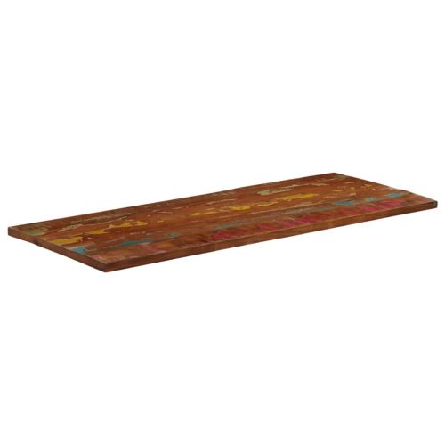 Плот за маса 140x50x2,5 см правоъгълен регенерирано дърво масив