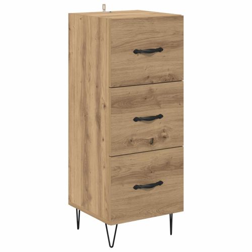 Служебен шкаф дъб артизан 34 x 34.5 x 90 см Инженерна дървесина