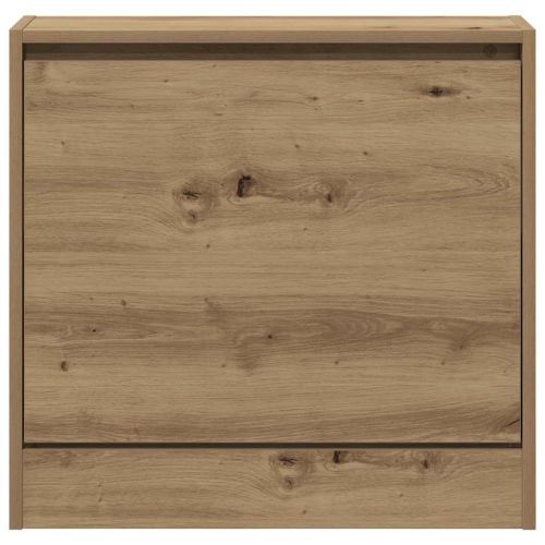 Шкаф за обувки 60 x 21 x 57 cm Инженерна дървесина Дъб