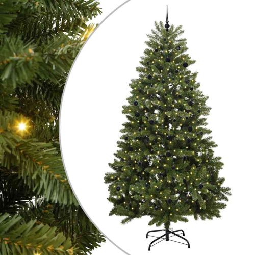 С изкуствено коледно дърво 300 cm 300 LED светодиода Топло бяло