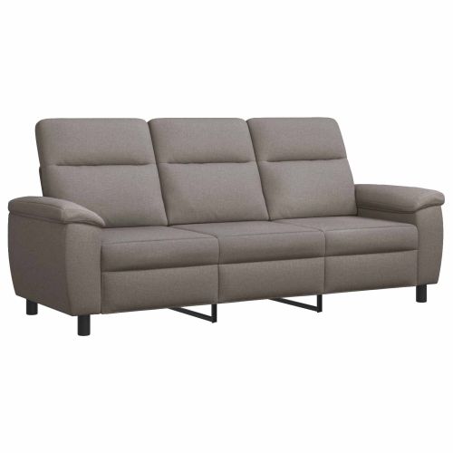 Комплект дивани 3 pcs Таупе Текстил