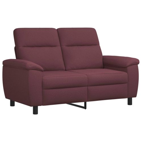 Комплект дивани 2 pcs Лилаво Текстил