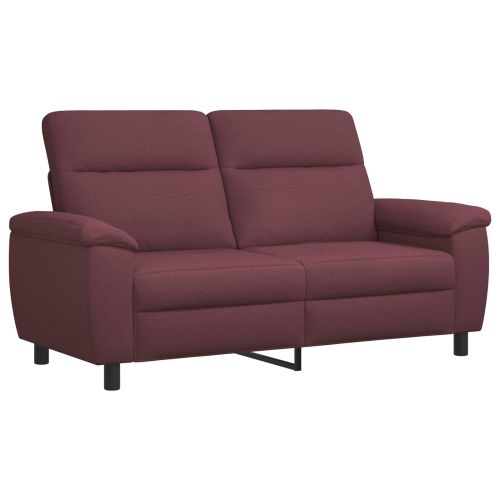 Комплект дивани 2 pcs Лилаво Текстил