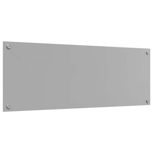 Кухненски гръб Светлосиво 110 x 40 cm закалено стъкло