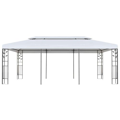 Платно за шатра Бяло 300 x 600 cm Полиестер